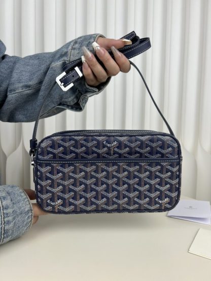  Goyard Cap-Vert PM Bag Navy Blue #4055 - Image 9