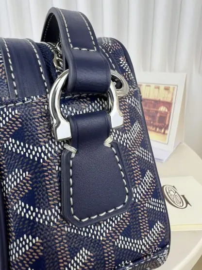  Goyard Cap-Vert PM Bag Navy Blue #4055 - Image 12
