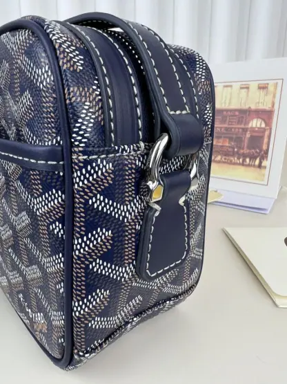  Goyard Cap-Vert PM Bag Navy Blue #4055 - Image 13