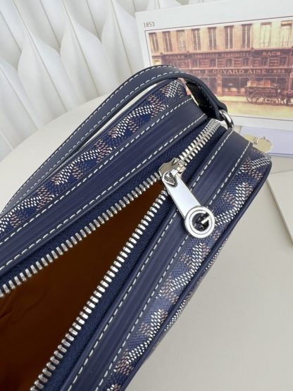  Goyard Cap-Vert PM Bag Navy Blue #4055 - Image 15