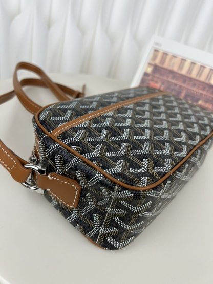  Goyard Cap-Vert PM Bag Black & Tan #4049 - Image 2