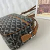  Goyard Cap-Vert PM Bag Black & Tan #4049 - Image 3