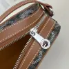  Goyard Cap-Vert PM Bag Black & Tan #4049 - Image 13