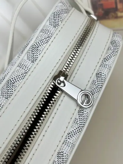  Goyard Cap-Vert PM Bag White #4053 - Image 2