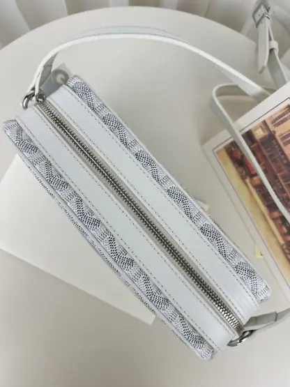  Goyard Cap-Vert PM Bag White #4053 - Image 8