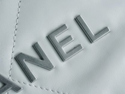 REPLICA CHANEL 22 MINI HANDBAG CALFSKIN WHITE & SLIVER HARDWARE 2025 #4042 - Image 16