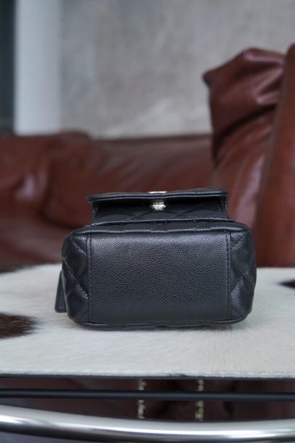REPLICA CHANEL CLASSIC MINI BACKPACK BLACK #4034 - Image 7