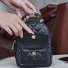 REPLICA CHANEL CLASSIC MINI BACKPACK BLACK #4034 - Image 8
