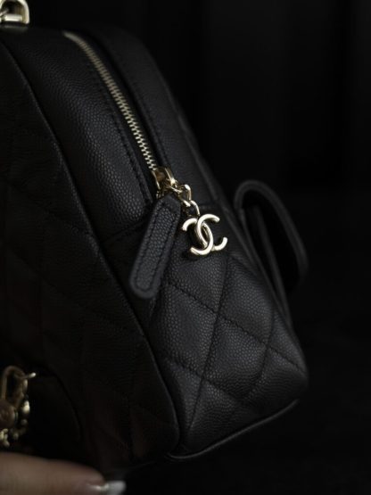 REPLICA CHANEL CLASSIC MINI BACKPACK BLACK #4034 - Image 13
