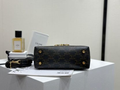 REPLICA CELINE TEEN NINO BAG IN TRIOMPHE CANVAS 118112 #3977 - Image 4