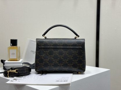 REPLICA CELINE TEEN NINO BAG IN TRIOMPHE CANVAS 118112 #3977 - Image 9