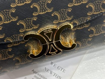 REPLICA CELINE TEEN NINO BAG IN TRIOMPHE CANVAS 118112 #3977 - Image 7