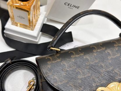 REPLICA CELINE TEEN NINO BAG IN TRIOMPHE CANVAS 118112 #3977 - Image 12