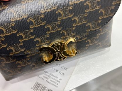 REPLICA CELINE TEEN NINO BAG IN TRIOMPHE CANVAS 118112 #3977 - Image 13