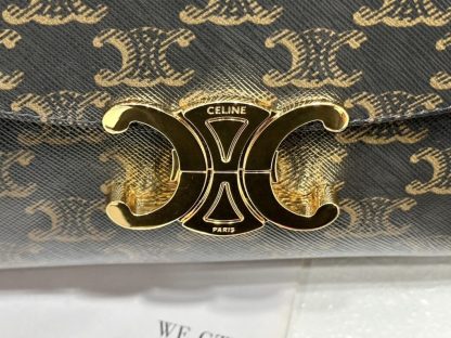 REPLICA CELINE TEEN NINO BAG IN TRIOMPHE CANVAS 118112 #3977 - Image 14