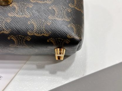 REPLICA CELINE TEEN NINO BAG IN TRIOMPHE CANVAS 118112 #3977 - Image 16