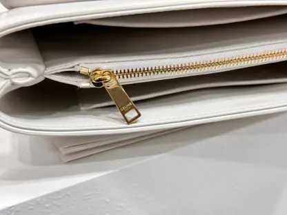 REPLICA CELINE TEEN NINO BAG IN SHINY CALFSKIN 118113 WHITE #3976 - Image 8