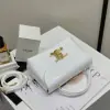 REPLICA CELINE TEEN NINO BAG IN SHINY CALFSKIN 118113 WHITE #3976 - Image 4