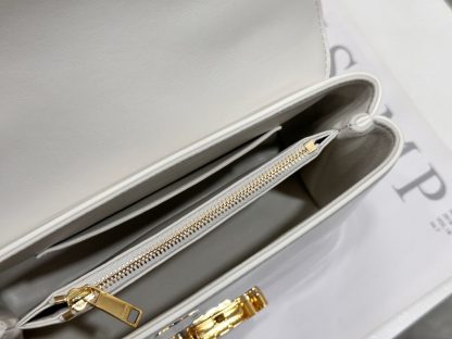 REPLICA CELINE TEEN NINO BAG IN SHINY CALFSKIN 118113 WHITE #3976 - Image 6