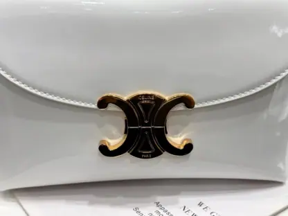 REPLICA CELINE TEEN NINO BAG IN SHINY CALFSKIN 118113 WHITE #3976 - Image 12