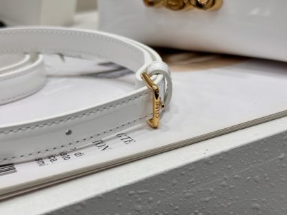 REPLICA CELINE TEEN NINO BAG IN SHINY CALFSKIN 118113 WHITE #3976 - Image 10