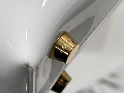 REPLICA CELINE TEEN NINO BAG IN SHINY CALFSKIN 118113 WHITE #3976 - Image 13