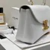 REPLICA CELINE TEEN NINO BAG IN SHINY CALFSKIN 118113 WHITE #3976 - Image 14