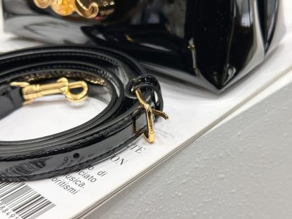 REPLICA CELINE TEEN NINO BAG IN SHINY CALFSKIN 118113 BLACK #3975 - Image 15