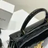 REPLICA CELINE TEEN NINO BAG IN SHINY CALFSKIN 118113 BLACK #3975 - Image 16