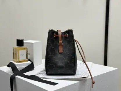 REPLICA CELINE MICRO SAILOR IN TRIOMPHE CANVAS AND CALFSKIN #3946 - Image 4