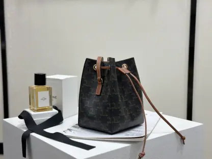 REPLICA CELINE MICRO SAILOR IN TRIOMPHE CANVAS AND CALFSKIN #3946 - Image 2