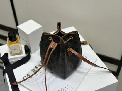 REPLICA CELINE MICRO SAILOR IN TRIOMPHE CANVAS AND CALFSKIN #3946 - Image 3