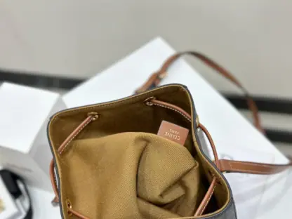 REPLICA CELINE MICRO SAILOR IN TRIOMPHE CANVAS AND CALFSKIN #3946 - Image 13