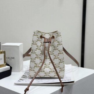 REPLICA CELINE MICRO SAILOR IN TRIOMPHE CANVAS AND CALFSKIN #3945
