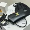 REPLICA CELINE TEEN CELINE LOLA IN SHINY CALFSKIN 119533 BLACK #3971 - Image 6