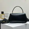 REPLICA CELINE TEEN CELINE LOLA IN SHINY CALFSKIN 119533 BLACK #3971 - Image 8