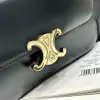 REPLICA CELINE TEEN CELINE LOLA IN SHINY CALFSKIN 119533 BLACK #3971 - Image 11