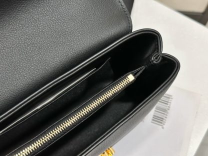 REPLICA CELINE TEEN NINO BAG IN SUPPLE CALFSKIN 118113 BLACK #3973 - Image 14