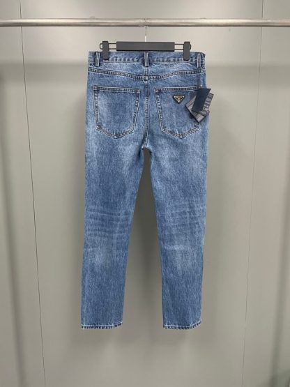  Prada Men's Five-pocket denim jeans #4060 - Image 2