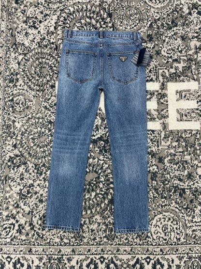  Prada Men's Five-pocket denim jeans #4060 - Image 3