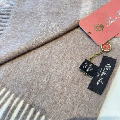 Loro Piana Cashmere Twelve Scarf #4018 - Image 7