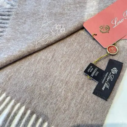  Loro Piana Cashmere Twelve Scarf #4018 - Image 7