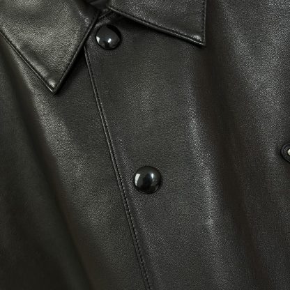  PRADA Nappa leather shirt 2025 With Buttons For Men #4005 - Image 3