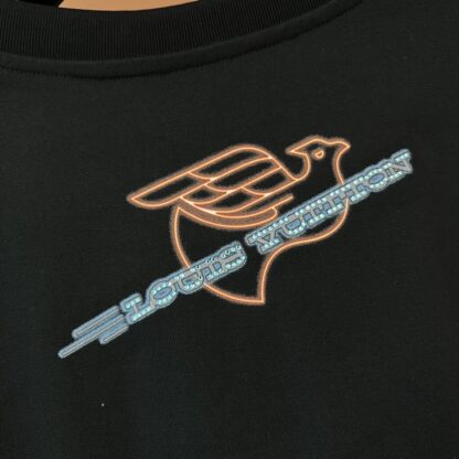  Louis Vuitton Men's Graphic Embellished Cotton T-Shirt #4118 - Image 8