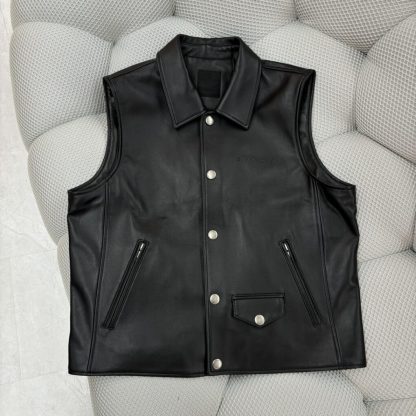 Replica GIVENCHY Waistcoat in leather Vest For Men #4078