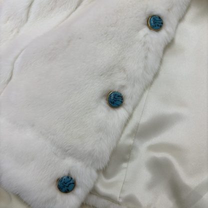  Louis Vuitton Mink Trucker Jacket 1AFXB5 #4012 - Image 6