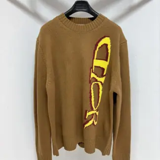 Replica DIOR AND LEWIS HAMILTON Sweater For Men Brown #4069