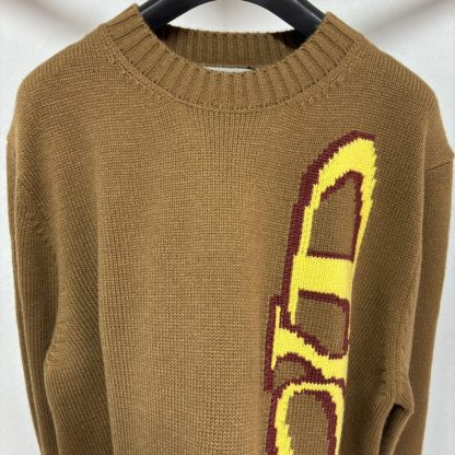  DIOR AND LEWIS HAMILTON Sweater For Men Brown #4069 - Image 5