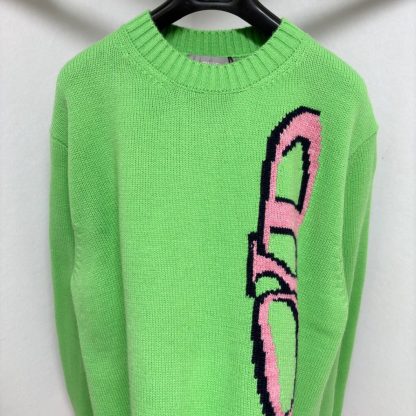  DIOR AND LEWIS HAMILTON Sweater For Men Green #4068 - Image 2