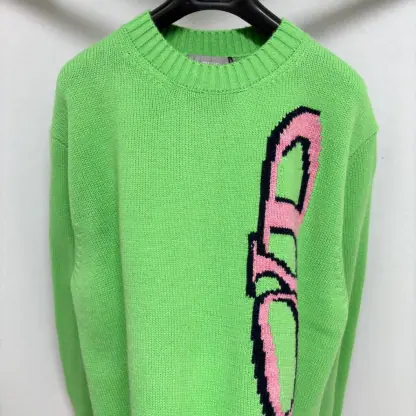  DIOR AND LEWIS HAMILTON Sweater For Men Green #4068 - Image 2